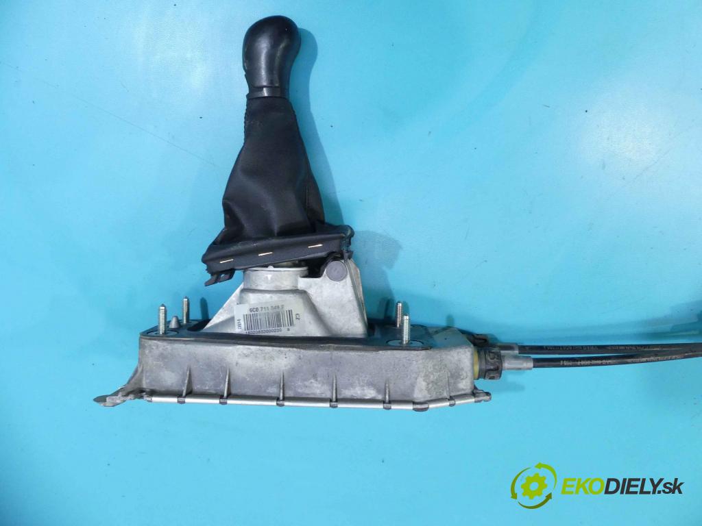 Skoda Fabia III 2014- 1.0 TSI 110 HP manual 81 kW 999 cm3 5- Páka: Změny: stupeň,rýchlosť 6Q0711061E (Rýchlostné páky / kulisy)