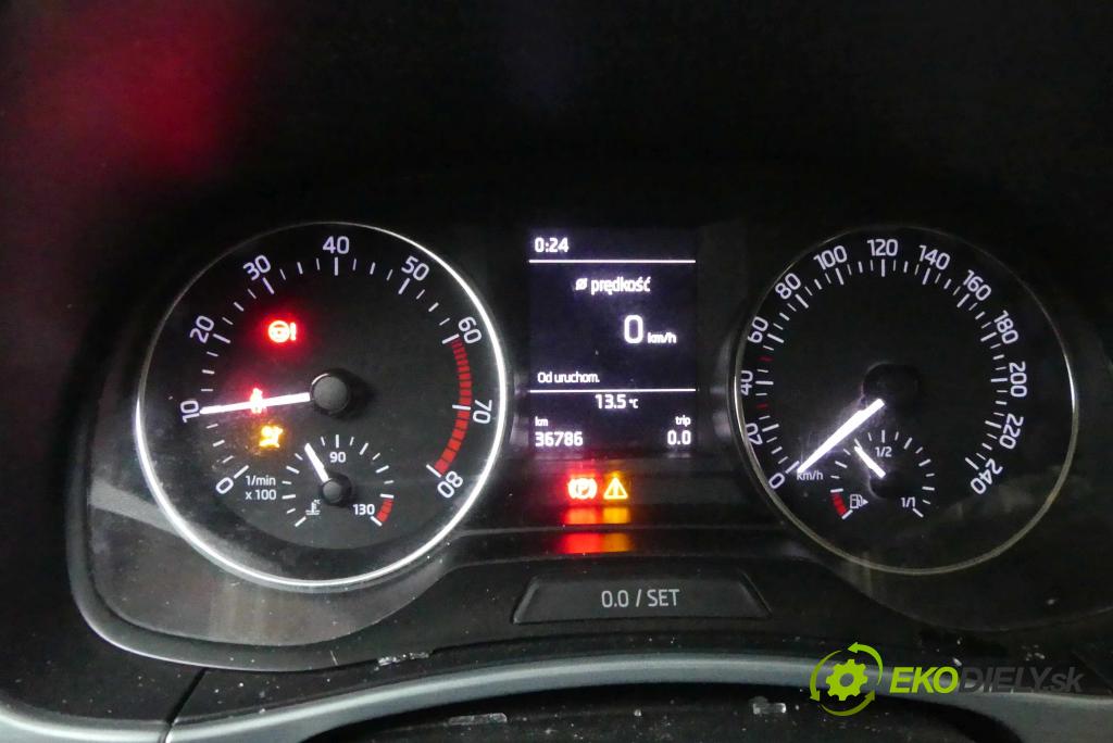 Skoda Fabia III 2014- 1.0 TSI 110 HP manual 81 kW 999 cm3 5- prístrojovka/ budíky A2C13557700 (Prístrojové dosky, displeje)