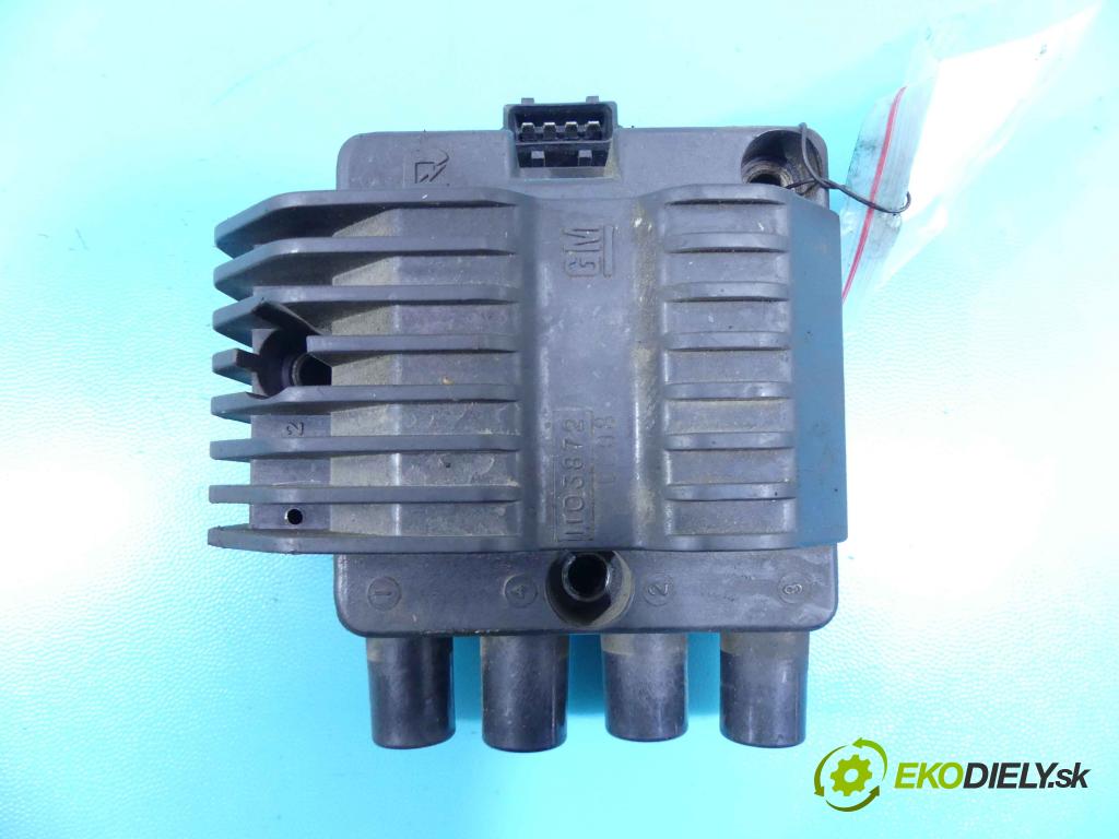 Opel Tigra A 1994-2001 1.4 16v 90 HP manual 66 kW 1389 cm3 3- cievka zapaľovacia 1103872 (Zapaľovacie cievky, moduly)