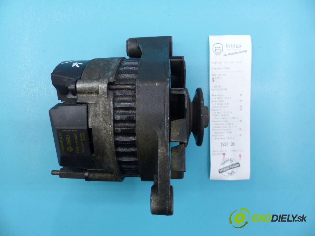 Vw Polo III 6N 1994-2001 1.3 54 hp manual 40 kW 1263 cm3 3- Alternator  (Alternátory)