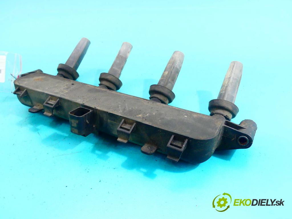 Peugeot 206 1.4 75 HP manual 55 kW 1360 cm3 3- cievka zapaľovacia 9628158580 (Zapaľovacie cievky, moduly)