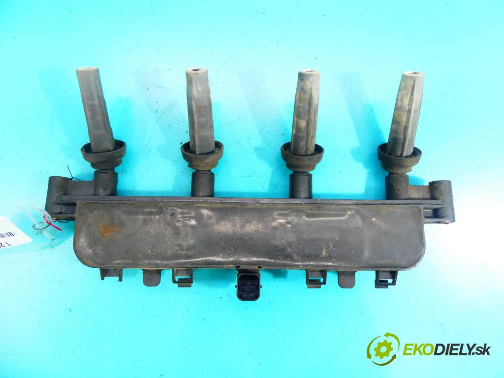 Peugeot 206 1.4 75 HP manual 55 kW 1360 cm3 3- cievka zapaľovacia 9628158580 (Zapaľovacie cievky, moduly)