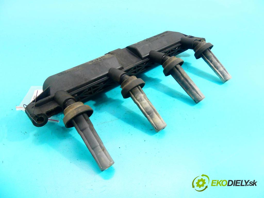 Peugeot 206 1.4 75 HP manual 55 kW 1360 cm3 3- cievka zapaľovacia 9628158580 (Zapaľovacie cievky, moduly)