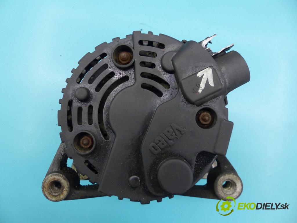Peugeot 206 1.4 75 hp manual 55 kW 1360 cm3 3- Alternator 9636204480 (Alternátory)