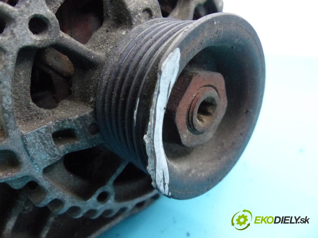 Peugeot 206 1.4 75 hp manual 55 kW 1360 cm3 3- Alternator 9636204480 (Alternátory)
