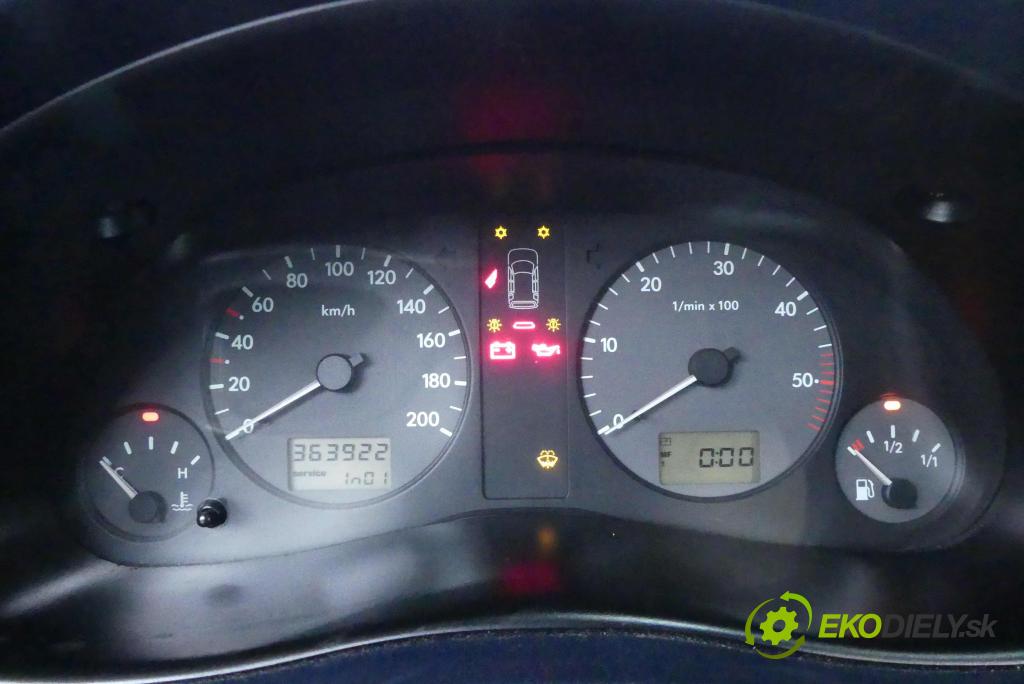 Vw Sharan I 1995-2010 1.9 tdi 110 HP manual 81 kW 1896 cm3 5- prístrojovka/ budíky 95VW-10849-ABF (Prístrojové dosky, displeje)