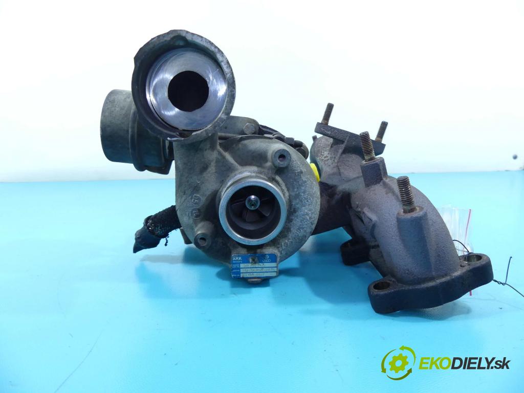 Vw Touran I 2003-2015 1.9 tdi 105 HP manual 77 kW 1896 cm3 5- turbodúchadlo, turbo BV39A0022 (Turbodúchadlá (kompletné))