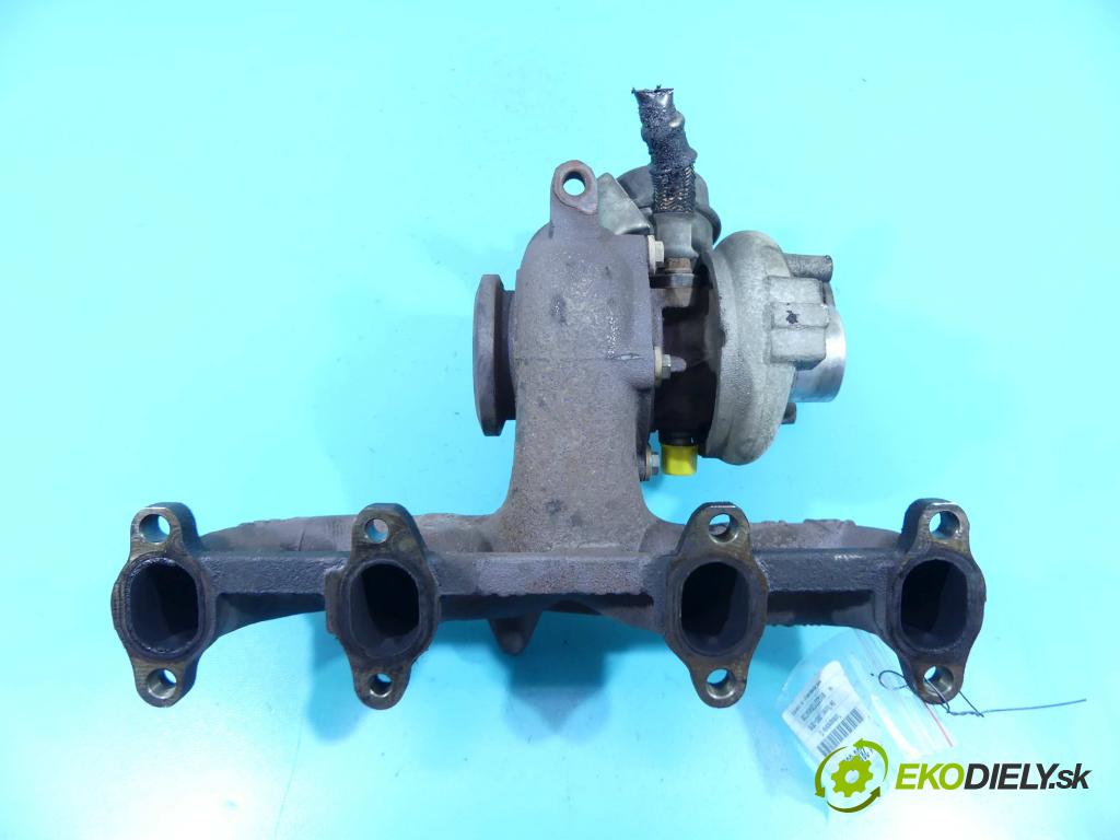 Vw Touran I 2003-2015 1.9 tdi 105 HP manual 77 kW 1896 cm3 5- turbodúchadlo, turbo BV39A0022 (Turbodúchadlá (kompletné))