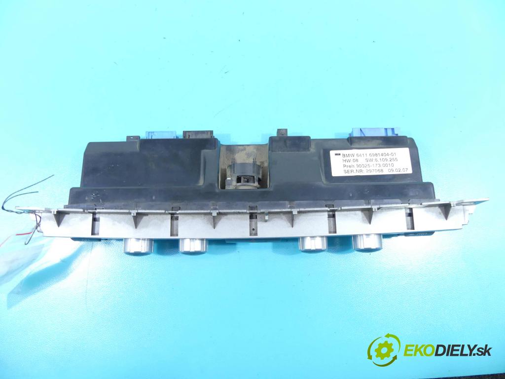 Bmw 7 E65 2001-2008 3.0d 231 HP automatic 170 kW 2993 cm3 4- panel kúrenia 6981404-01