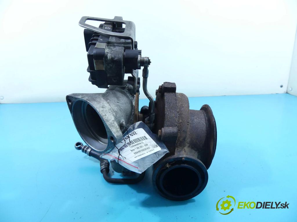 Bmw 7 E65 2001-2008 3.0d 231 HP automatic 170 kW 2993 cm3 4- turbodúchadlo, turbo 758351-19 (Turbodúchadlá (kompletné))