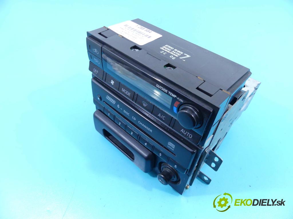 Nissan X-trail I T30 2001-2007 2.2 dci 136 HP manual 100 kW 2184 cm3 5- panel kúrenia 27500-8H802