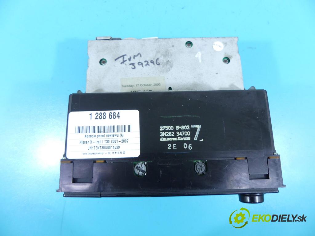 Nissan X-trail I T30 2001-2007 2.2 dci 136 HP manual 100 kW 2184 cm3 5- panel kúrenia 27500-8H802