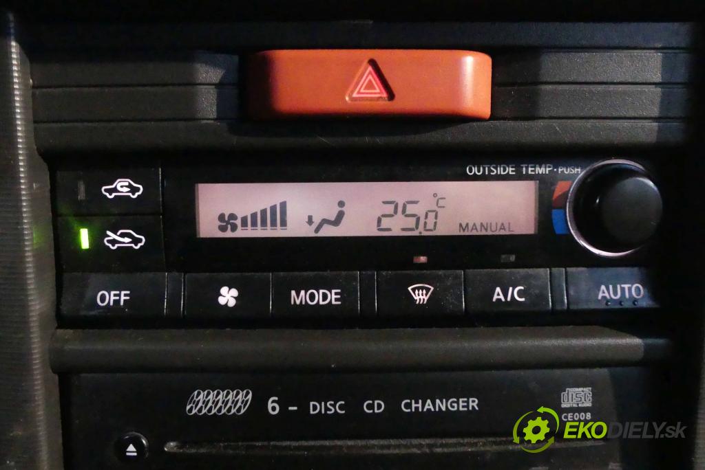 Nissan X-trail I T30 2001-2007 2.2 dci 136 HP manual 100 kW 2184 cm3 5- panel kúrenia 27500-8H802