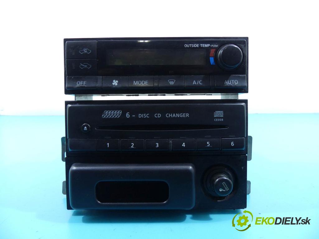 Nissan X-trail I T30 2001-2007 2.2 dci 136 HP manual 100 kW 2184 cm3 5- panel kúrenia 27500-8H802