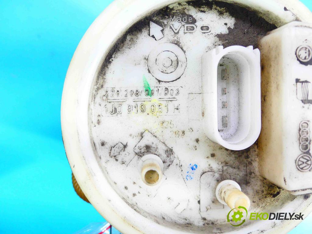 Vw Bora 1.6 16v 105 hp manual 77 kW 1595 cm3 4- čerpadlo paliva 1J0919051H