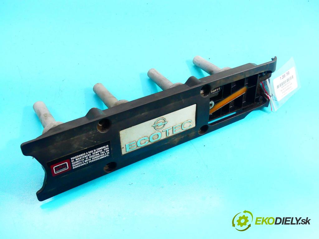 Opel Vectra C 2002-2008 2.2 16v 147 HP manual 108 kW 2198 cm3 5- cievka zapaľovacia 12567686 (Zapaľovacie cievky, moduly)