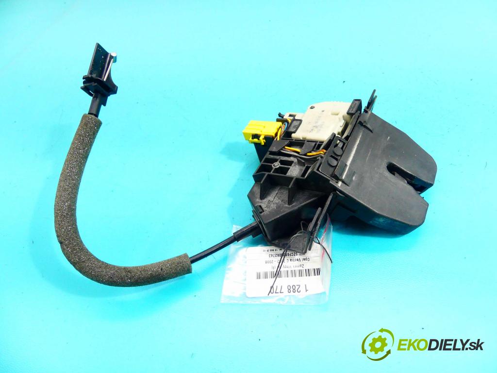 Opel Vectra C 2002-2008 2.2 16v 147 hp manual 108 kW 2198 cm3 5- zámek kufrových dveří zadní 495072894