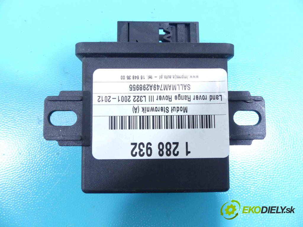 Land rover Range Rover III L322 2001-2012 3.6 TD V8 272 HP automatic 200 kW 3628 cm3 5- modul riadiaca jednotka 7H42-13K031-AA (Ostatné)