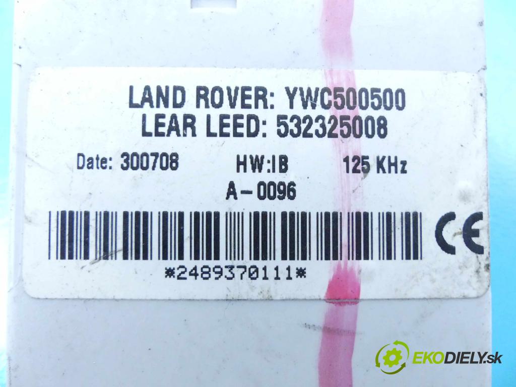 Land rover Range Rover III L322 2001-2012 3.6 TD V8 272 hp automatic 200 kW 3628 cm3 5- modul řídící jednotka YWC500500 (Ostatní)