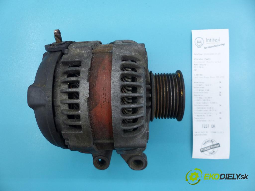 Land rover Range Rover III L322 2001-2012 3.6 TD V8 272 hp automatic 200 kW 3628 cm3 5- Alternator LR026344 (Alternátory)