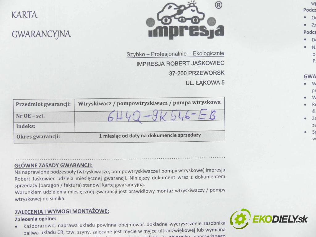 Land rover Range Rover III L322 2001-2012 3.6 TD V8 272 HP automatic 200 kW 3628 cm3 5- vstrek 6H4Q-9K546-EB (Vstrekovače)