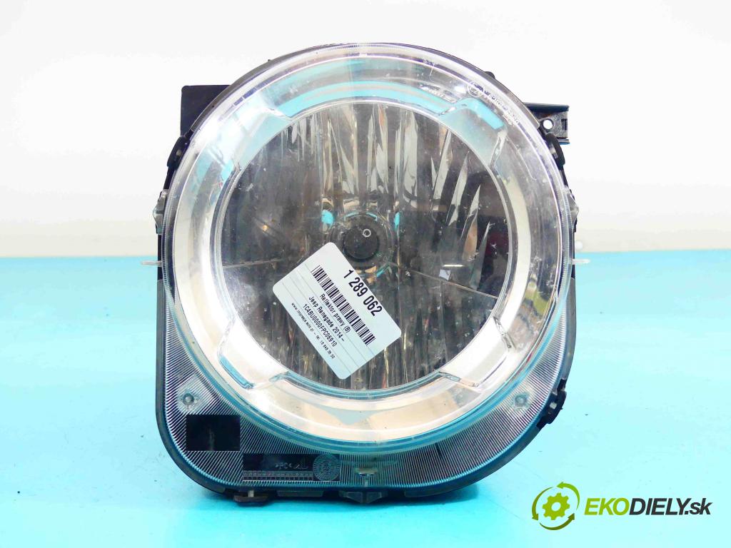 Jeep Renegade 2014- 1.4 T 140 HP manual 103 kW 1368 cm3 5- Reflektor: pravý 51953106 (Pravé)