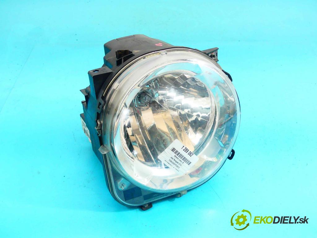 Jeep Renegade 2014- 1.4 T 140 HP manual 103 kW 1368 cm3 5- Reflektor: pravý 51953106 (Pravé)