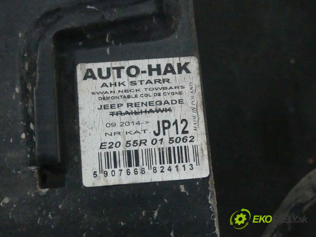 Jeep Renegade 2014- 1.4 T 140 HP manual 103 kW 1368 cm3 5- Hák: vlečení:  (Ťažné zariadenie)