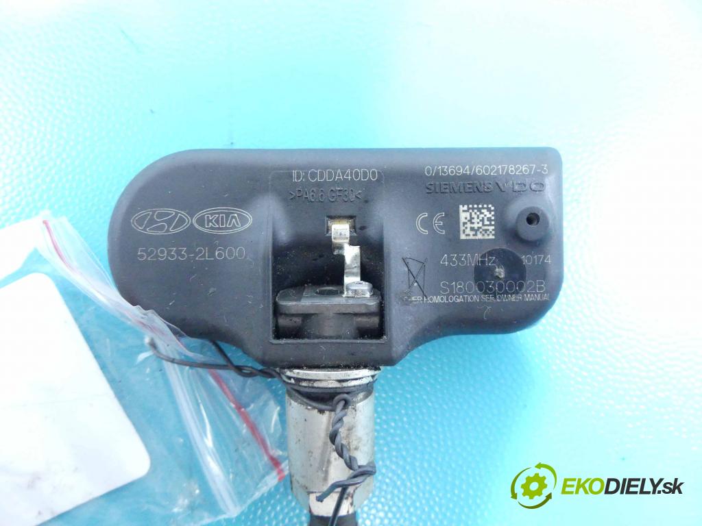 Hyundai I30 I 2007-2012 1.6 crdi 90 hp manual 66 kW 1582 cm3 5- snímač tlaku 52933-2L600 (Snímače tlaku)