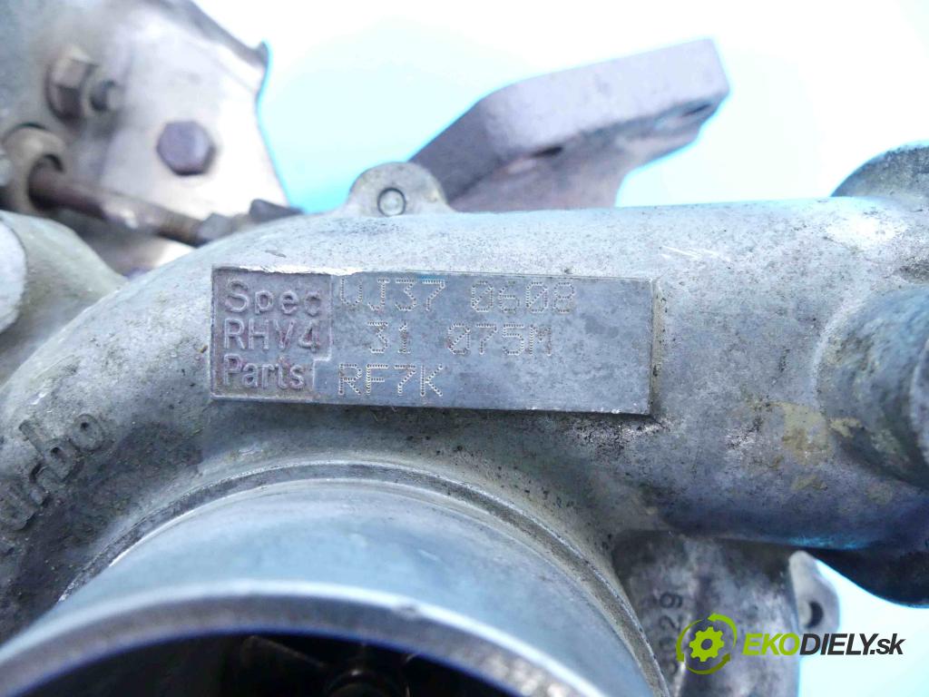 Mazda 5  2005-2010 2.0 citd 110 HP manual 81 kW 1998 cm3 5- turbodúchadlo, turbo VJ37 (Turbodúchadlá (kompletné))