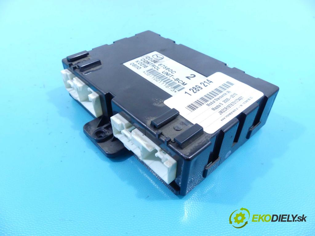 Mazda 5  2005-2010 2.0 citd 110 HP manual 81 kW 1998 cm3 5- modul riadiaca jednotka CD3467560C (Ostatné)