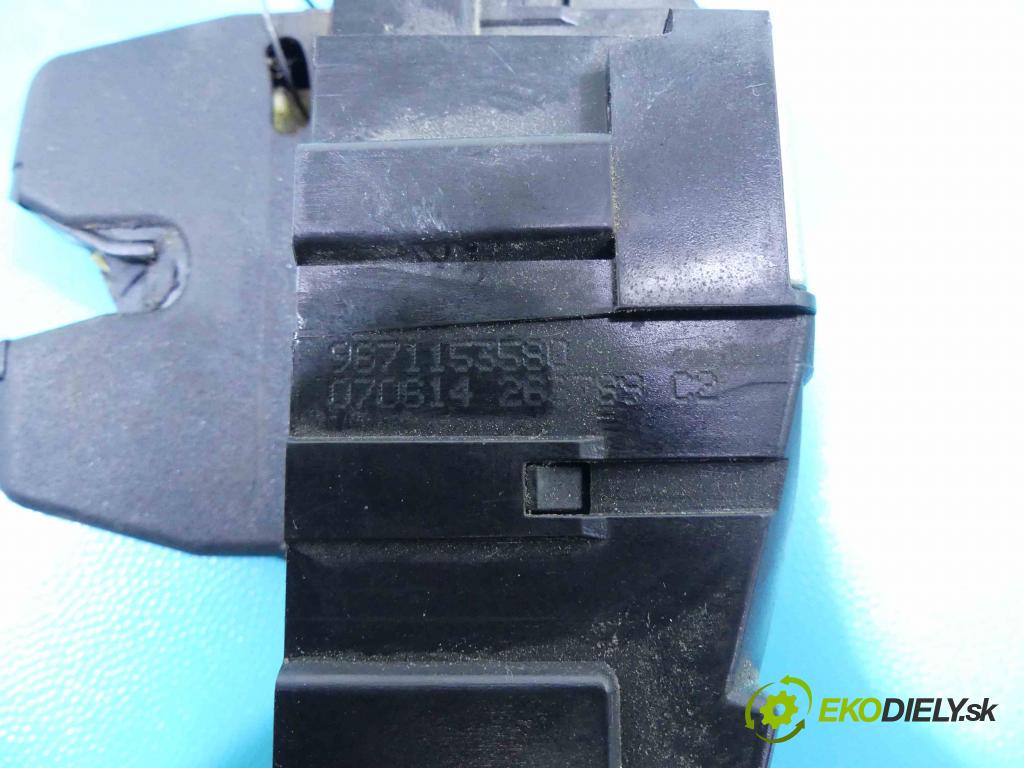 Peugeot 508 2010-2018 2.0 hdi 163 hp automatic 120 kW 1997 cm3 4- zámek kufrových dveří zadní 9671153580