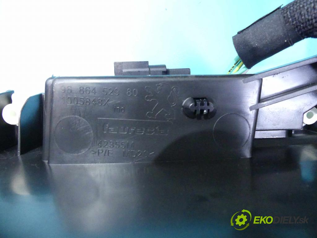 Peugeot 508 2010-2018 2.0 hdi 163 HP automatic 120 kW 1997 cm3 4- operadlo 9686452980 (Lakťové opierky)