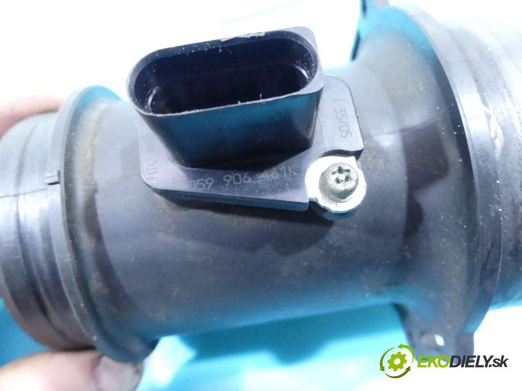 Audi A6 C6 2004-2011 2.7 tdi 163 HP automatic 120 kW 2698 cm3 5- průtokoměr: 059906461K (Váhy vzduchu)