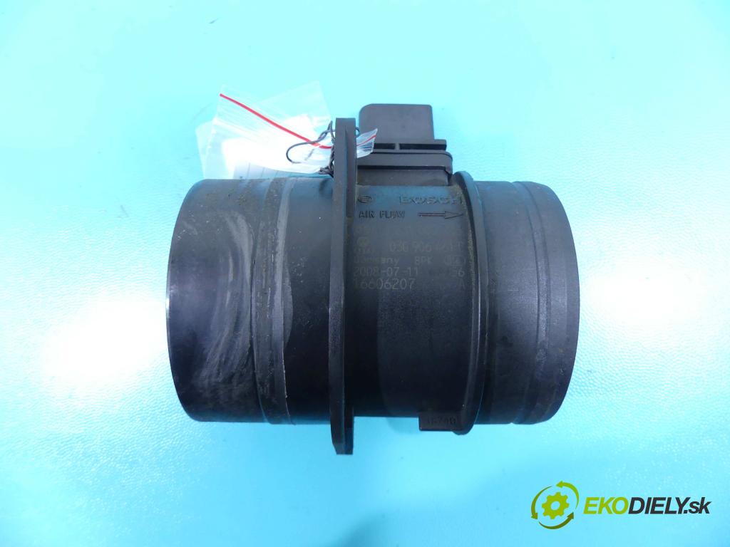 Vw Tiguan I 2007-2016 2.0 tdi 140 HP manual 103 kW 1968 cm3 5- průtokoměr: 0281002735 (Váhy vzduchu)