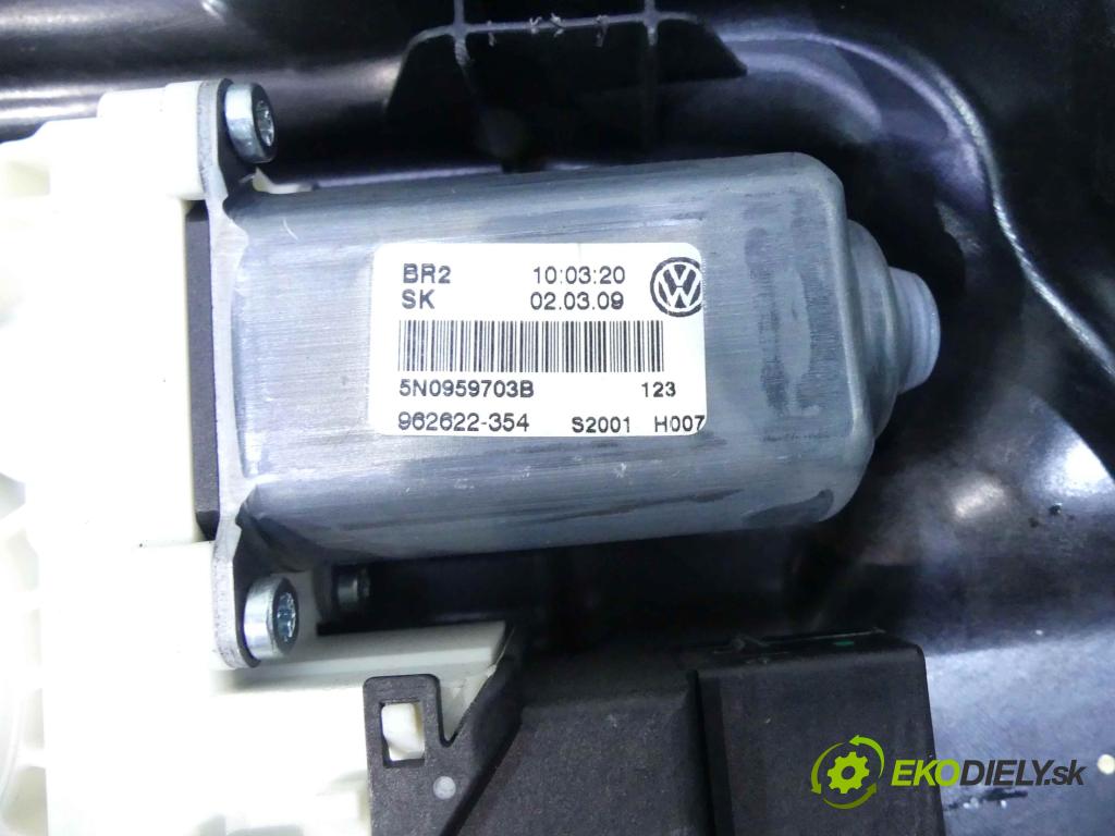 Vw Tiguan I 2007-2016 2.0 tdi 140 hp manual 103 kW 1968 cm3 5- mechanismus stahování zadní levý 5M0839729K