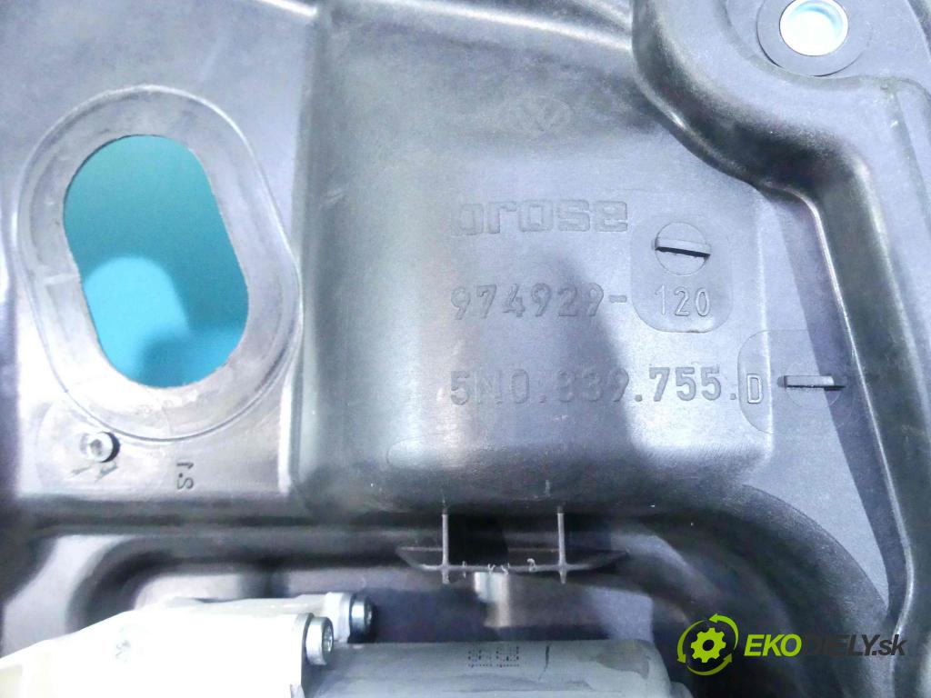 Vw Tiguan I 2007-2016 2.0 tdi 140 hp manual 103 kW 1968 cm3 5- mechanismus stahování zadní levý 5M0839729K