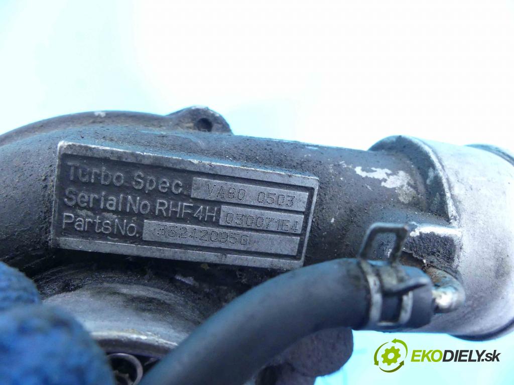 Chrysler Voyager IV 2000-2007 2.5 crdi 143 HP manual 105 kW 2499 cm3 5- turbodúchadlo, turbo VAB00503 (Turbodúchadlá (kompletné))
