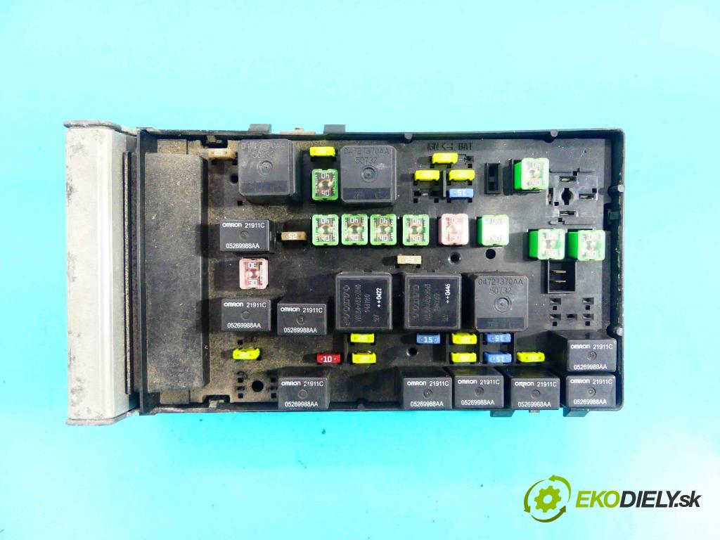 Chrysler Voyager IV 2000-2007 2.5 crdi 143 hp manual 105 kW 2499 cm3 5- skříňka pojistková 05144580AC (Pojistkové skříňky)