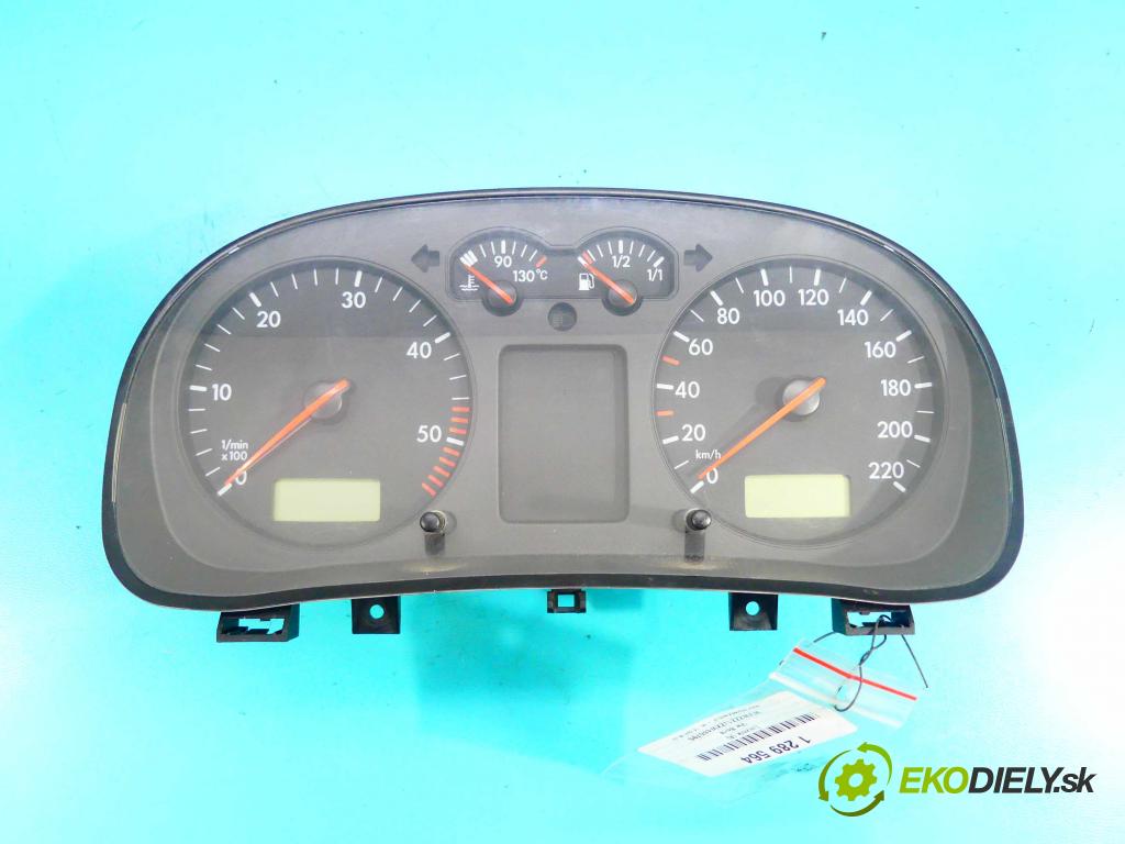 Vw Bora 1.9 tdi 90 HP manual 66 kW 1896 cm3 4- prístrojovka/ budíky 1J0919861B (Prístrojové dosky, displeje)