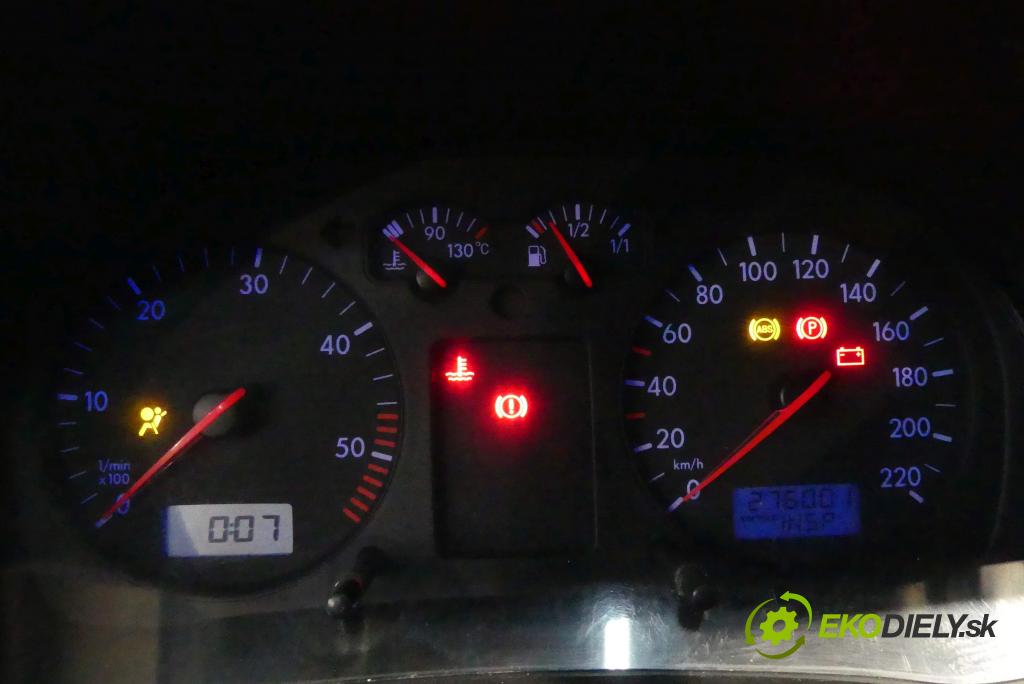 Vw Bora 1.9 tdi 90 HP manual 66 kW 1896 cm3 4- prístrojovka/ budíky 1J0919861B (Prístrojové dosky, displeje)