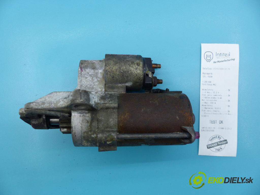 Ford Focus Mk2 2004-2011 2.0 16v 145 HP manual 107 kW 1999 cm3 3- štartér 3M5T-11000-AE (Štartéry)