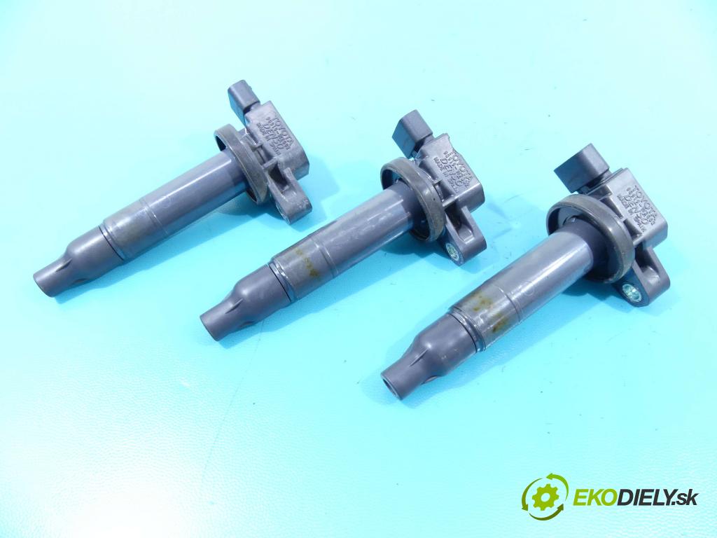 Toyota Yaris III 2011-2020 1.0 vvti 69KM manual 51 kW 998 cm3 5- cievka zapaľovacia 90919-W2002 (Zapaľovacie cievky, moduly)