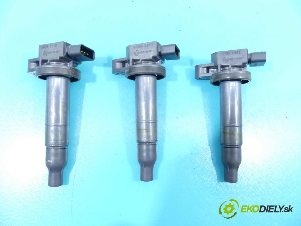 Toyota Yaris III 2011-2020 1.0 vvti 69KM manual 51 kW 998 cm3 5- cievka zapaľovacia 90919-W2002 (Zapaľovacie cievky, moduly)