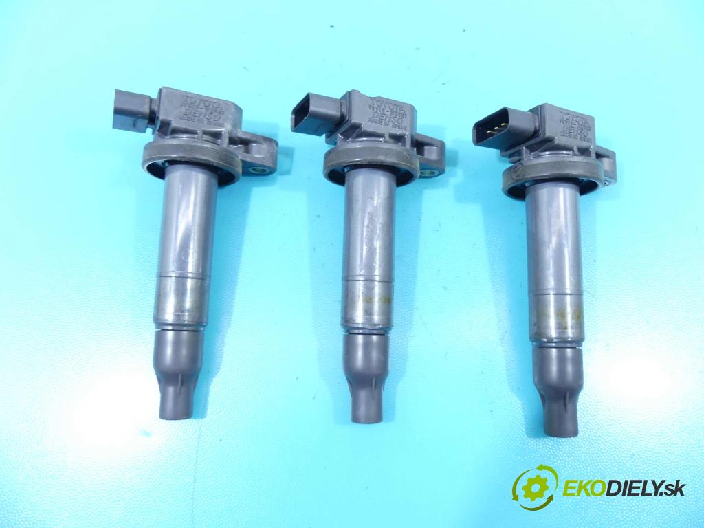 Toyota Yaris III 2011-2020 1.0 vvti 69KM manual 51 kW 998 cm3 5- cievka zapaľovacia 90919-W2002 (Zapaľovacie cievky, moduly)