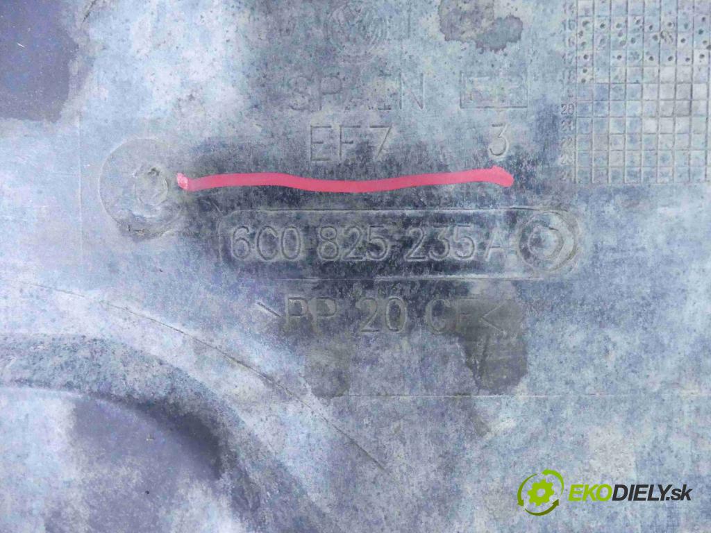 Toyota Yaris III 2011-2020 1.0 vvti 69KM manual 51 kW 998 cm3 5- kryt motoru dolní 6C0825235A