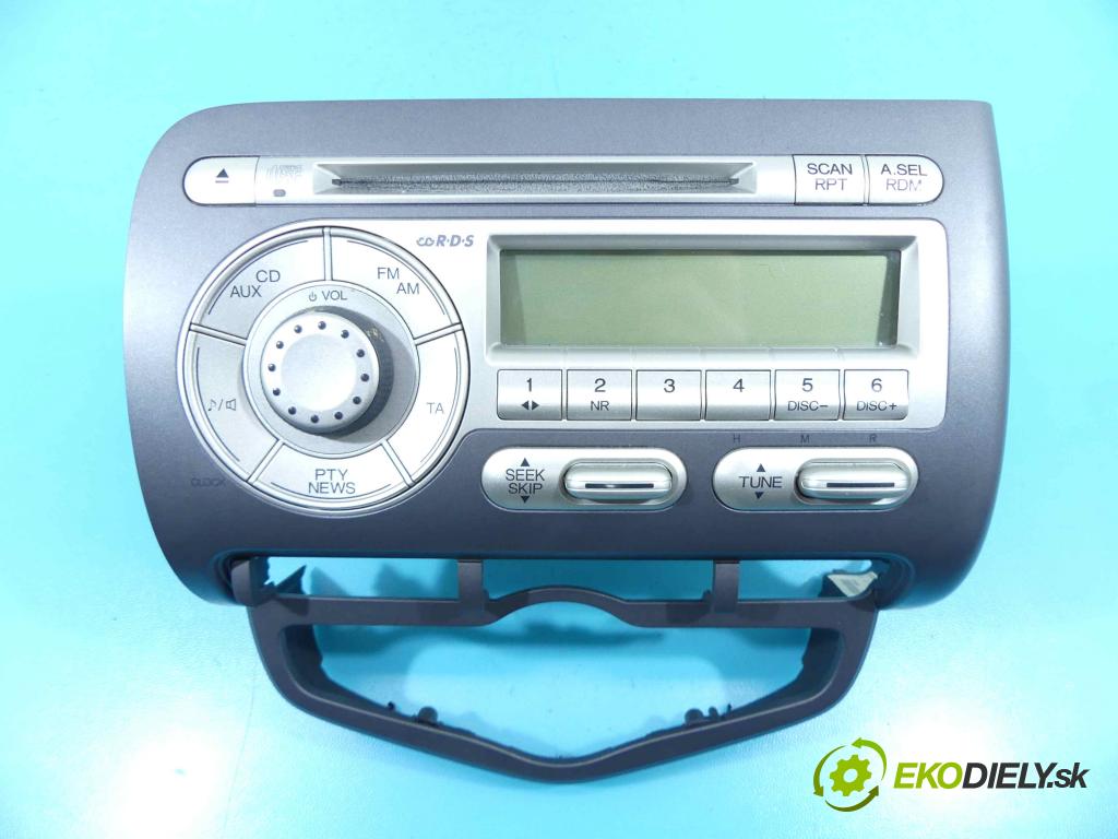 Honda Jazz II 2002-2008 1.3 83 HP manual 61 kW 1339 cm3 5- Radio originál 39100-SAA-G412N5