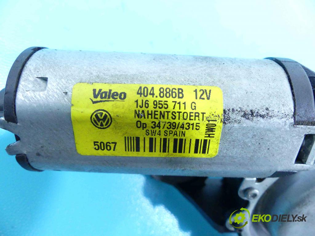 Vw Lupo 1.0 50KM manual 37 kW 999 cm3 3- motor stieračov zadné 1J6955711G