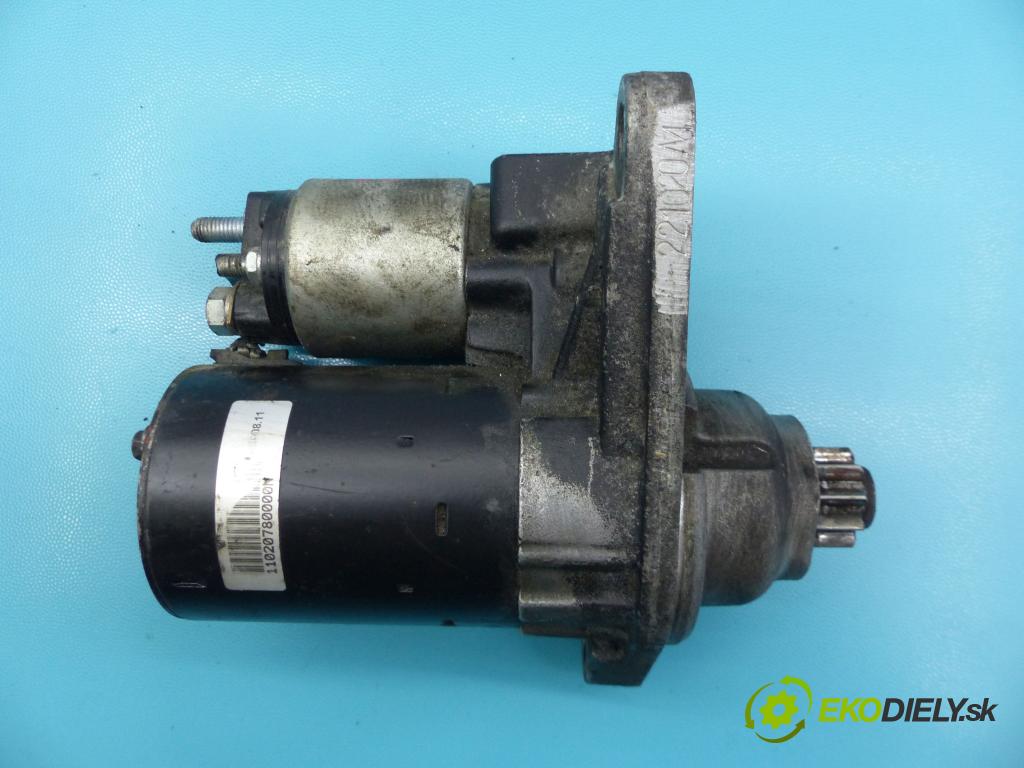 Vw Polo IV 9N 2001-2009 1.2 12v 64 HP manual 47 kW 1198 cm3 3- štartér  (Štartéry)