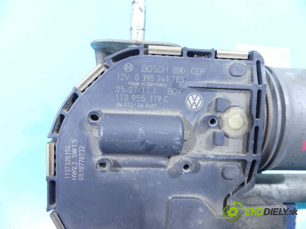 Vw Touran I 2003-2015 1.9 tdi 105 HP manual 77 kW 1896 cm3 5- motor stieračov predné 0390241785